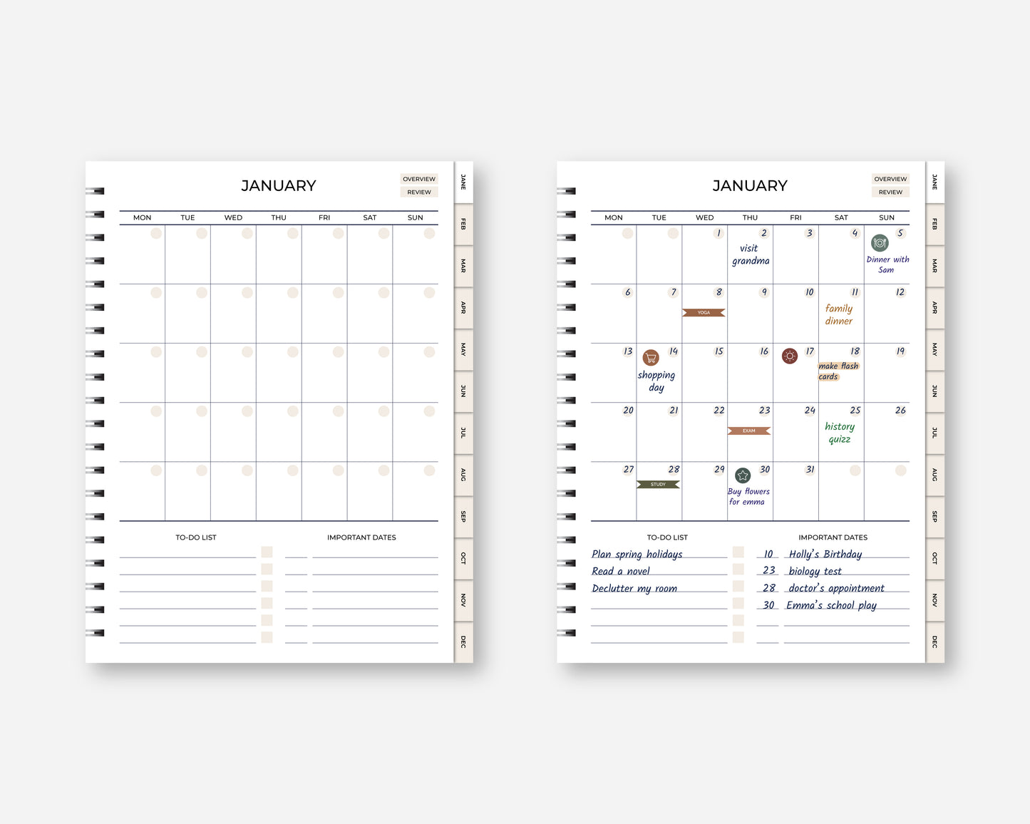 Monthly Planner