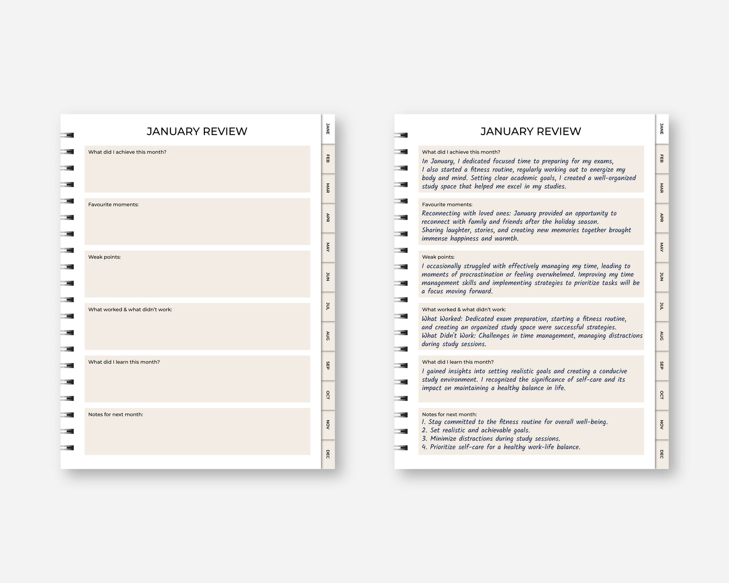 Monthly Planner