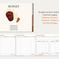 Undated Horizontal Simple Planner - Boho