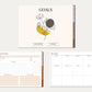 Undated Horizontal Simple Planner - Boho