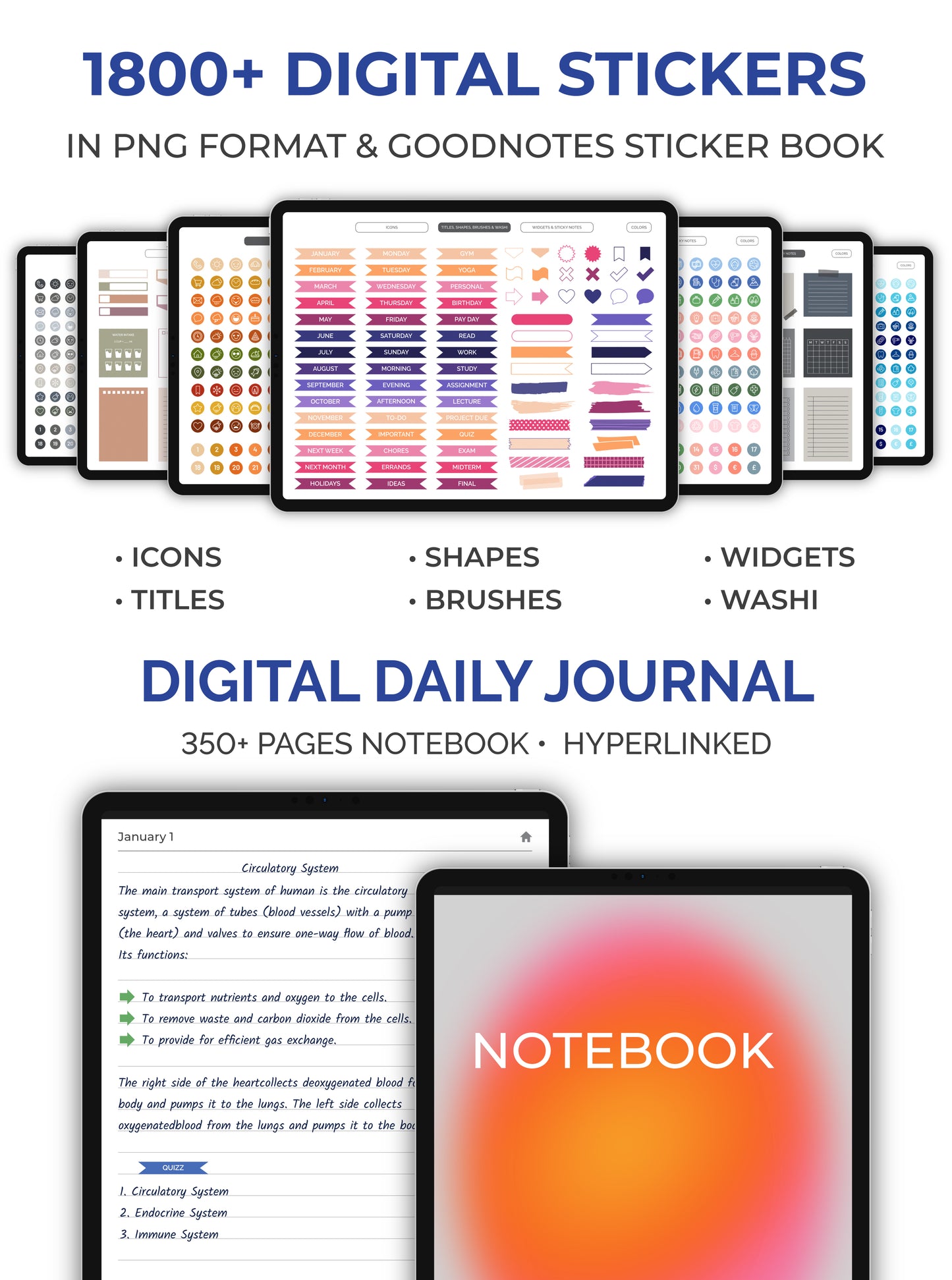 Ultimate Digital Planner Bundle