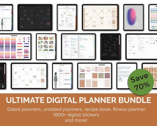 Ultimate Digital Planner Bundle