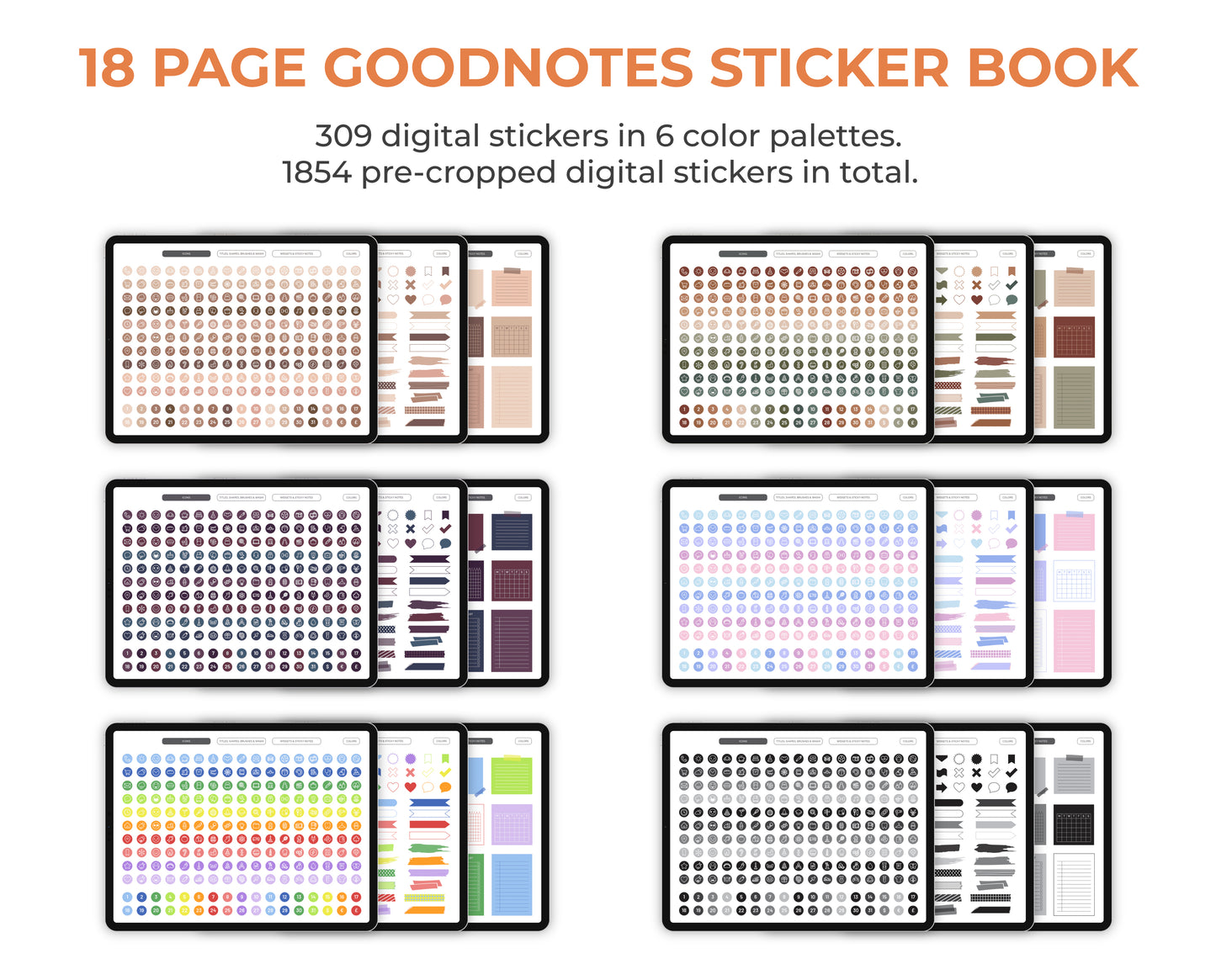 Digital Stickers - Essentials