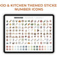 Digital Stickers - Food & Kitchen
