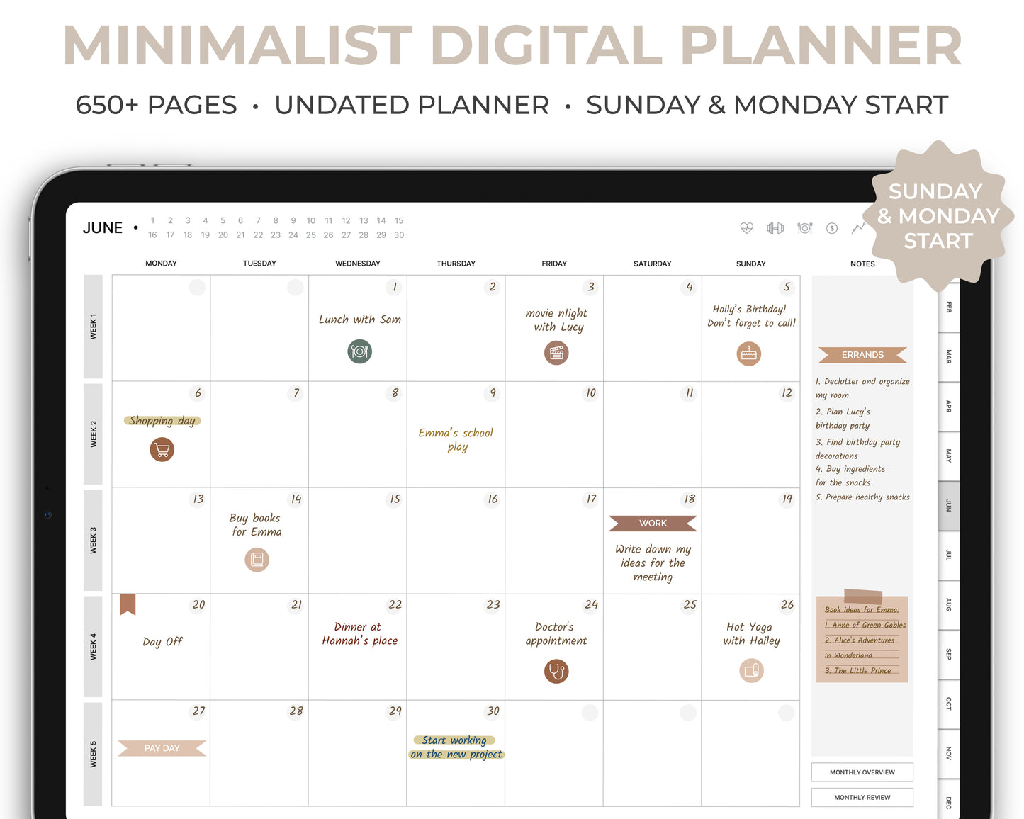 Ultimate Digital Planner Bundle