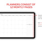 Digital Monthly Planner