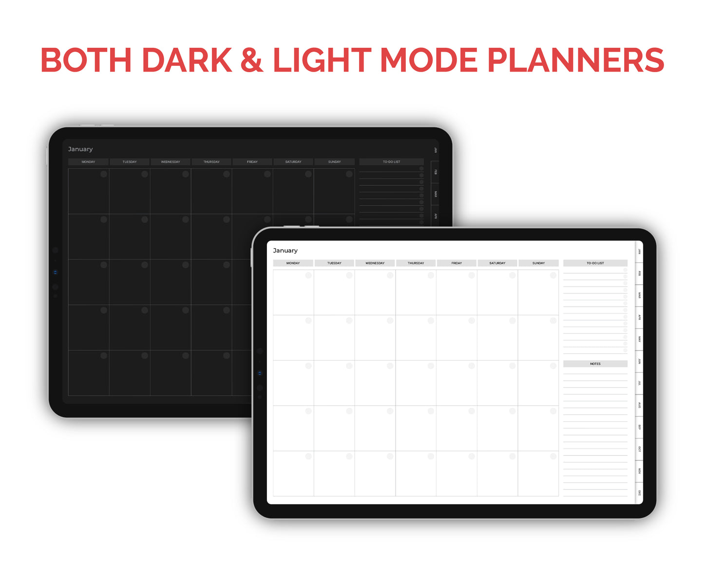 Digital Monthly Planner