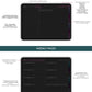 Undated Ultimate Digital Planner - Dark Mode