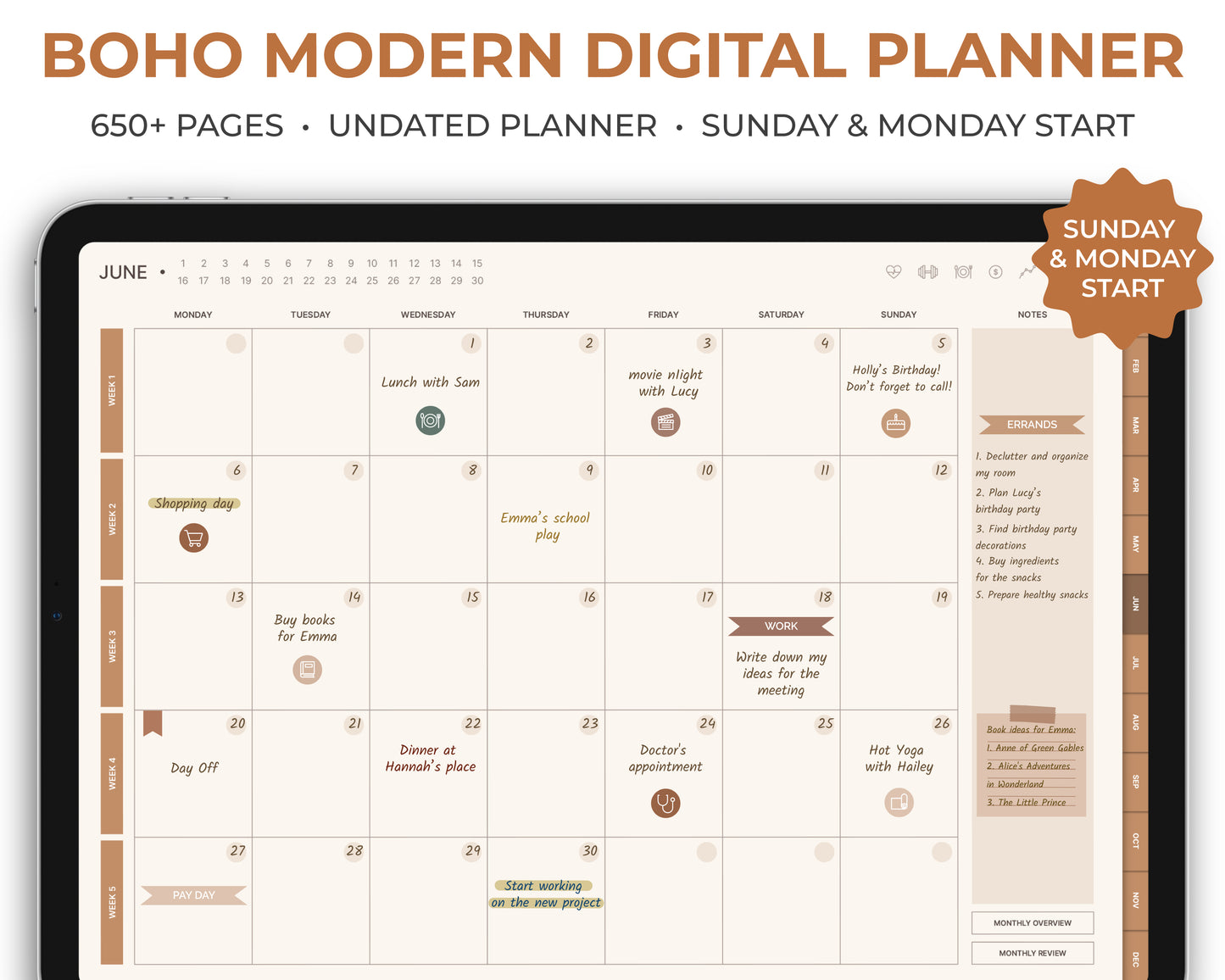 Ultimate Digital Planner Bundle