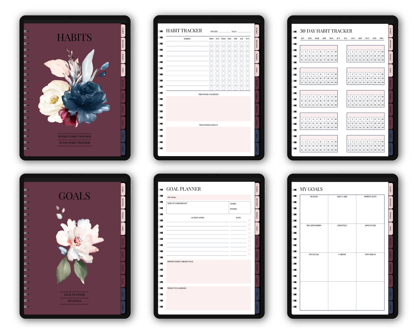 Undated Simple Planner