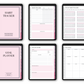 Undated Simple Planner - Pink