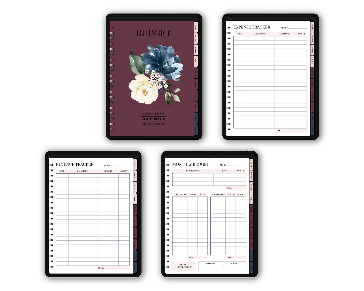 Undated Simple Planner