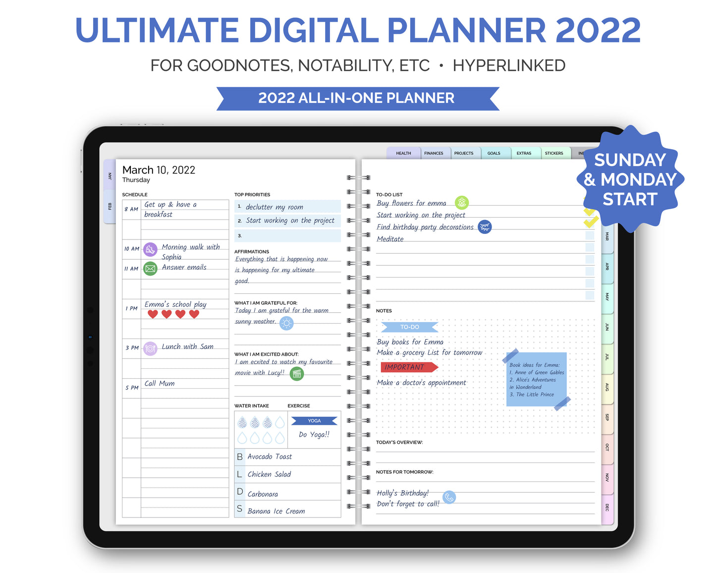 Ultimate Digital Planner Bundle