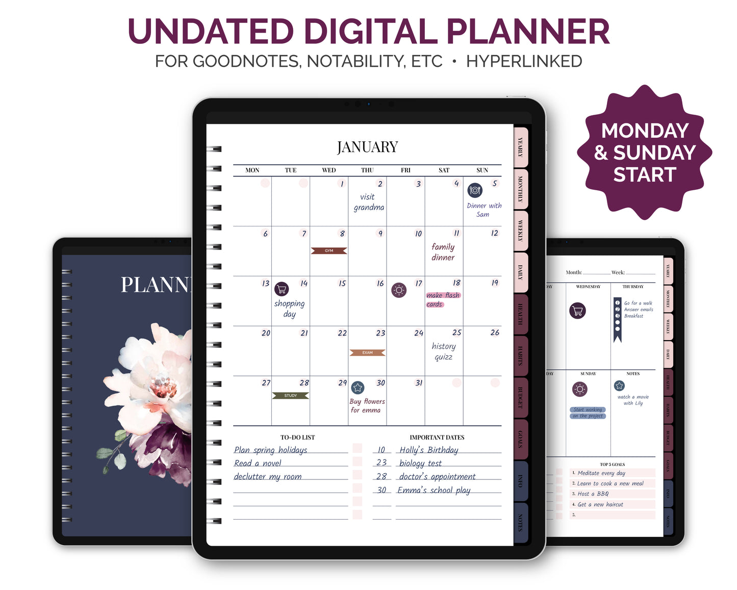 Digital Planner Bundle