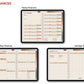 Undated Classical Planner - Boho