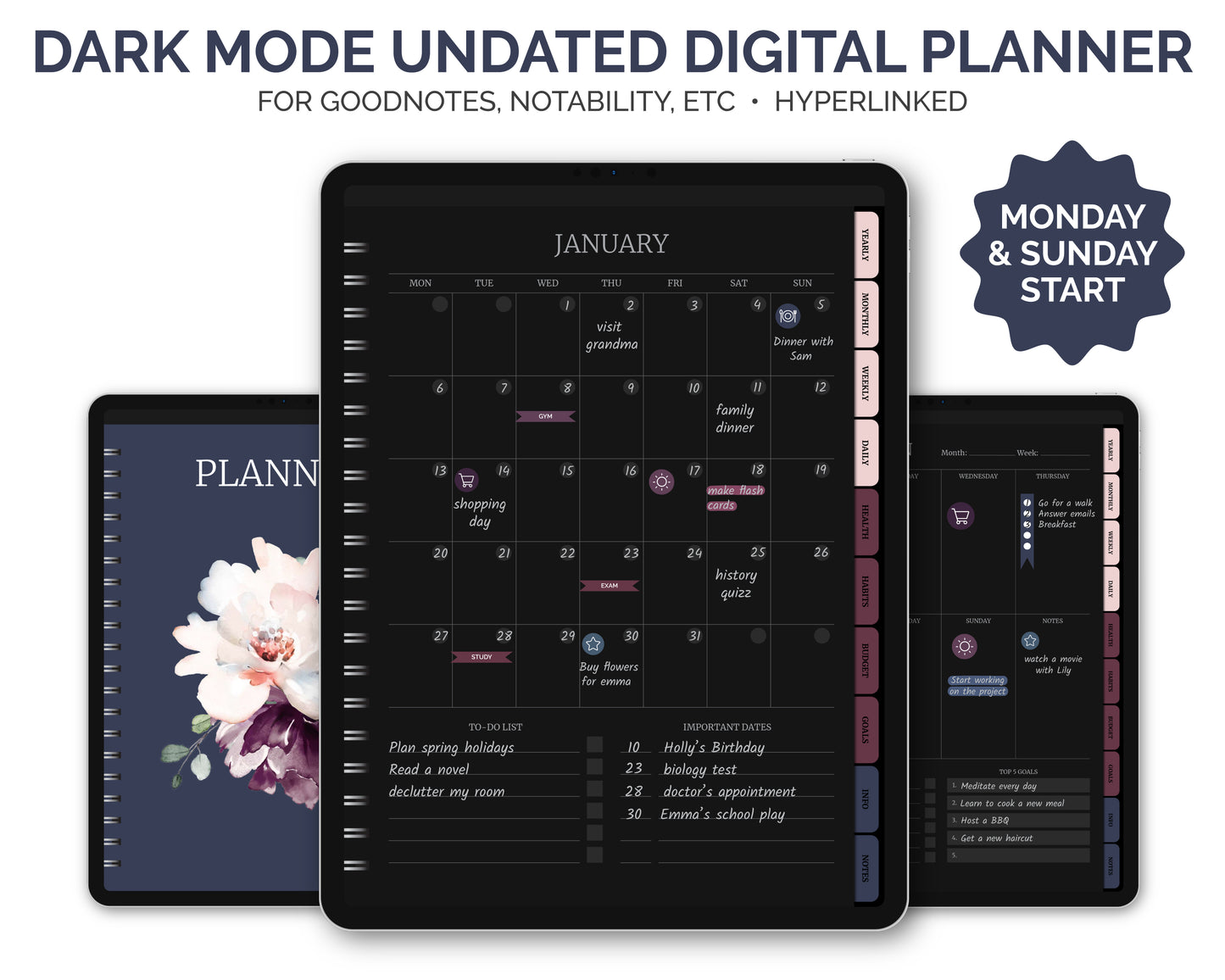 Ultimate Digital Planner Bundle