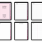 Undated Simple Planner - Pink