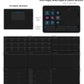 Undated Ultimate Digital Planner - Dark Mode