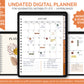 Undated Simple Digital Planner - Boho
