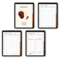 Undated Simple Digital Planner - Boho